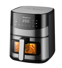 Friggitrice ad aria Arianna - doppia resistenza - 39 x 33,5 x 39,5 cm - 6,5 L - nero - Melchioni family Friggitrice ad aria Arianna - doppia resistenza - 39 x 33,5 x 39,5 cm - 6,5 L - nero - Melchioni family