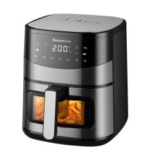 Friggitrice ad aria Arianna - doppia resistenza - 39 x 33,5 x 39,5 cm - 6,5 L - nero - Melchioni family Friggitrice ad aria Arianna - doppia resistenza - 39 x 33,5 x 39,5 cm - 6,5 L - nero - Melchioni family