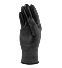Guanti antitaglio Venicut B05 - maglia deltanocut  antistatica - palmo in poliuretano - taglia 09 - nero - Deltaplus