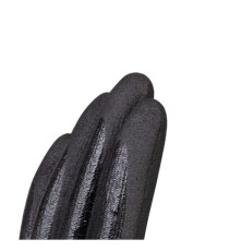 Guanti antitaglio Venicut D04 - maglia deltanocut - palmo in doppio nitrile - taglia 10 - nero - Deltaplus