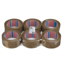 Nastro adesivo da imballo Tesapack - Eco & Standard - 132 m x 5 cm - avana - Tesa