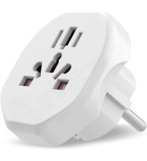 Adattatore da viaggio universale 2500W - Alimentazione Internazionali oltre 150 i Paesi per USA UK EU