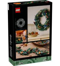 Lego Botanicals - Ghirlanda - Lego 10340 The Botanical Collection Corona per la decorazione della casa 1194pz Anni 18+
