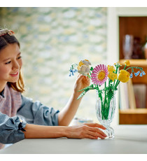 Lego Botanicals - Bouquet di fiori estivi - Lego 10347 The Botanical Collection Decorazione floreale per la casa 373pz Anni 9+