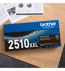 Brother TN-2510XXL altissima capacità nero toner originale per Brother MFC-L2960,L2980,HL-L2865 TN2510XXL 5.000 pagine