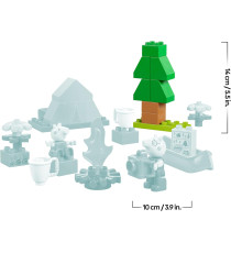 Lego Duplo - Peppa Pig Gita in campeggio - Lego 10452 con Tenda, Canoa, Falò e 2 Personaggi 32pz ANNI 2+