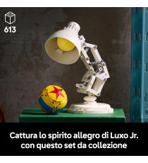 Lego Ideas - Disney Pixar Luxo Jr. - Lego 21357 Decorazione per la Casa da Scrivania  613pz Anni 18+