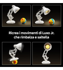 Lego Ideas - Disney Pixar Luxo Jr. - Lego 21357 Decorazione per la Casa da Scrivania  613pz Anni 18+