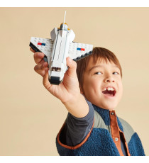 Lego Creator 3in1 - Space Shuttle - Lego 31134 Shuttle o un'astronave o in un astronauta snodabile 144pz Anni 6+