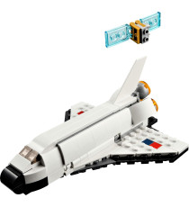 Lego Creator 3in1 - Space Shuttle - Lego 31134 Shuttle o un'astronave o in un astronauta snodabile 144pz Anni 6+