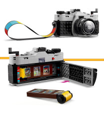 Lego Creator 3in1 - Fotocamera retrò - Lego 31147 Fotocamera o Videocamera o TV Vintage 261pz Anni 8+