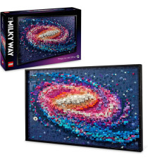 Lego Art - Via Lattea - Lego 31212 ESCLUSIVO a tema spazio e universo 3091pz Anni 18+
