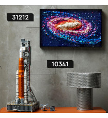 Lego Art - Via Lattea - Lego 31212 ESCLUSIVO a tema spazio e universo 3091pz Anni 18+