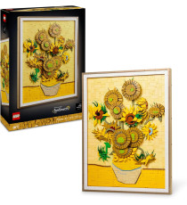 Lego Art - Vincent van Gogh – Girasoli - Lego 31215 il capolavoro di Van Gogh 2615pz Anni 18+