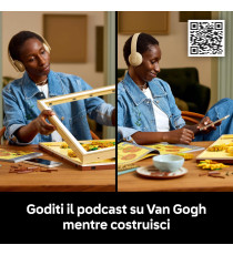 Lego Art - Vincent van Gogh – Girasoli - Lego 31215 il capolavoro di Van Gogh 2615pz Anni 18+