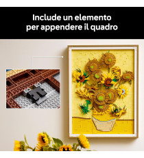 Lego Art - Vincent van Gogh – Girasoli - Lego 31215 il capolavoro di Van Gogh 2615pz Anni 18+