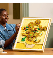 Lego Art - Vincent van Gogh – Girasoli - Lego 31215 il capolavoro di Van Gogh 2615pz Anni 18+