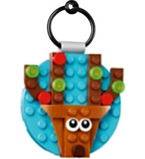 Lego Natale - Selezione di decorazioni natalizie - Lego 40744 Babbo Natale, Pupazzo di Neve,Renna,Pacco 153pz Anni 6+