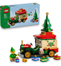 Lego Natale - Furgone delle consegne di Babbo Natale - Lego 40746 con Albero di Natale,Pacchi Regalo,Decorazioni 224pz Anni 8+