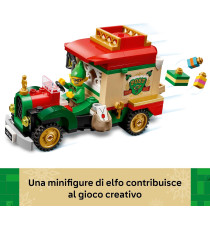Lego Natale - Furgone delle consegne di Babbo Natale - Lego 40746 con Albero di Natale,Pacchi Regalo,Decorazioni 224pz Anni 8+