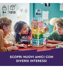 Lego Friends - Centro comunitario di Heartlake City - Lego 41748 Set Modulare a 5 Piani Anni 9+ 1513pz