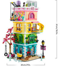 Lego Friends - Centro comunitario di Heartlake City - Lego 41748 Set Modulare a 5 Piani Anni 9+ 1513pz