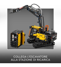 Lego Technic - Autocarro Volvo FMX ed Escavatore elettrico EC230 - Lego 42175 Veicolo e Stazione Ricarica Anni 10+ 2274pz