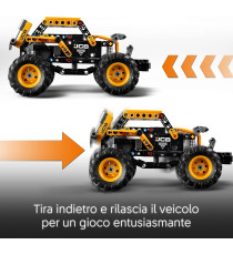Lego Technic - Pull-back Monster Jam DIGatron - Lego 42199 macchina con funzione pull-back Anni 7+ 218pz