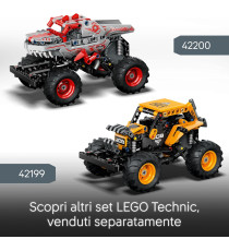 Lego Technic - Pull-back Monster Jam DIGatron - Lego 42199 macchina con funzione pull-back Anni 7+ 218pz