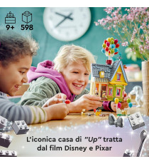 Lego Disney - Casa di “Up” - LEGO 43217 con Palloncini e Figure di Carl, Russell e Dug Anni 9+ 598pz