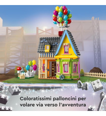 Lego Disney - Casa di “Up” - LEGO 43217 con Palloncini e Figure di Carl, Russell e Dug Anni 9+ 598pz