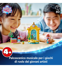Lego Disney Princess - Il palcoscenico musicale di Ariel - LEGO 43235 Pista da ballo rotante Anni 4+ 60pz