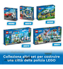 Lego City - Addestramento cinofilo mobile - Lego 60369 con Percorso a Ostacoli, SUV Polizia,Rimorchio, 2 Animali Anni 5+ 197pz