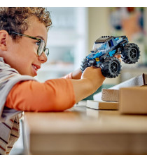 Lego City - Monster Truck blu - Lego 60402 Fuoristrada Off-Road con Pilota Anni 5+ 148pz