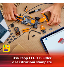 Lego City - Pilota e monoposto McLaren F1 - Lego 60442 Macchina da Formula 1 con Minifigure Anni 6+ 86pz