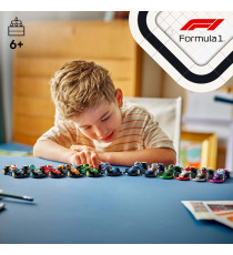 Lego Minifigures - Monoposto di F1 da collezione - Lego 71049 Scatola con 1 di 12 Modelli di Auto da Corsa casuale Anni 6+ 29pz