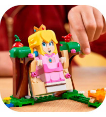 Lego Super Mario - Starter Pack Avventure di Peach - Lego 71403 con Principessa Interattiva,Toad Giallo,Lemmy Anni 6+ 354pz