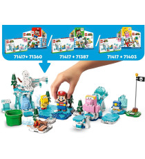 Lego Super Mario - Pack di espansione Avventura sulla neve di Tricherino - Lego 71417 Anni 7+ 567pz