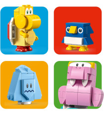 Lego Super Mario - Pack di espansione Avventura sulla neve di Tricherino - Lego 71417 Anni 7+ 567pz