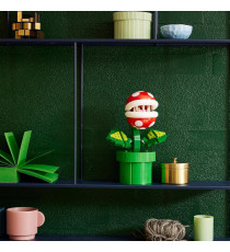 Lego Super Mario - Pianta Piranha - Lego 71426 personaggio snodabile con tubo e 2 monete Anni 18+ 540pz