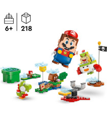 Lego Super Mario - Avventure di LEGO® Mario interattivo - Lego 71439 con i Personaggi Nintendo di Bowser e Yosh Anni 6+ 218pz