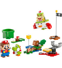 Lego Super Mario - Avventure di LEGO® Mario interattivo - Lego 71439 con i Personaggi Nintendo di Bowser e Yosh Anni 6+ 218pz