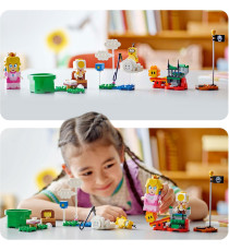 Lego Super Mario - Avventure di LEGO Peach interattiva - Lego 71441 con la Principessa e un Toad Giallo Anni 6+ 208pz