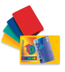 Busta porta card - 5,8 x 8,7 cm - 2 tasche - colori assortiti - Sei Rota