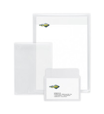 Buste con patella Soft P - PPL - 7,5 x 11 cm - liscio - trasparente - Sei Rota - conf. 25 pezzi