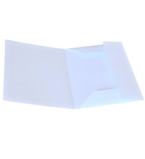 Cartellina 3 lembi - 200 gr - 25 x 34,5 cm - cartoncino bristol - bianco - Starline - conf. 25 pezzi