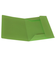 Cartellina 3 lembi - 200 gr - 25 x 34,5 cm - cartoncino bristol - verde nilo - Starline - conf. 25 pezzi