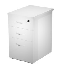 Cassettiera alta Agorà Compact - 3 cassetti - 44 x 60 x 73 cm - bianco