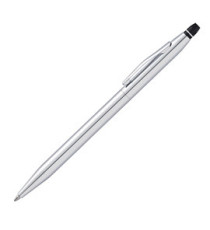 Penna sfera Click - punta M - fusto cromo - Cross