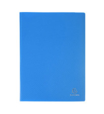 Portalistini Opak - PP - 24 x 32 cm - 20 buste - azzurro - Exacompta